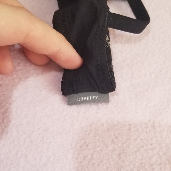 Aerie Simple Black Charley Bra 34A - Picture 5 of 5
